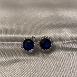 Sapphire studs